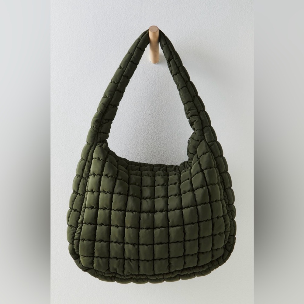 Free People🐢Quilted Carryall Bag New With Tags💎 - Picture 4 of 8